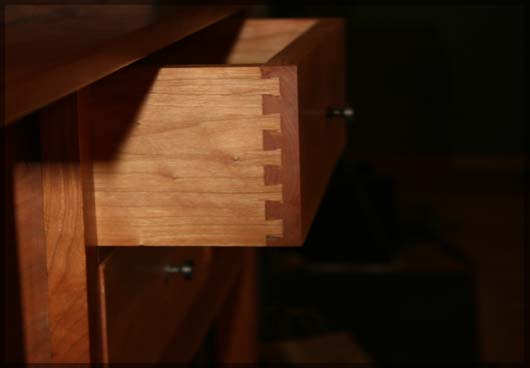 Dovetail Drawer Close-up